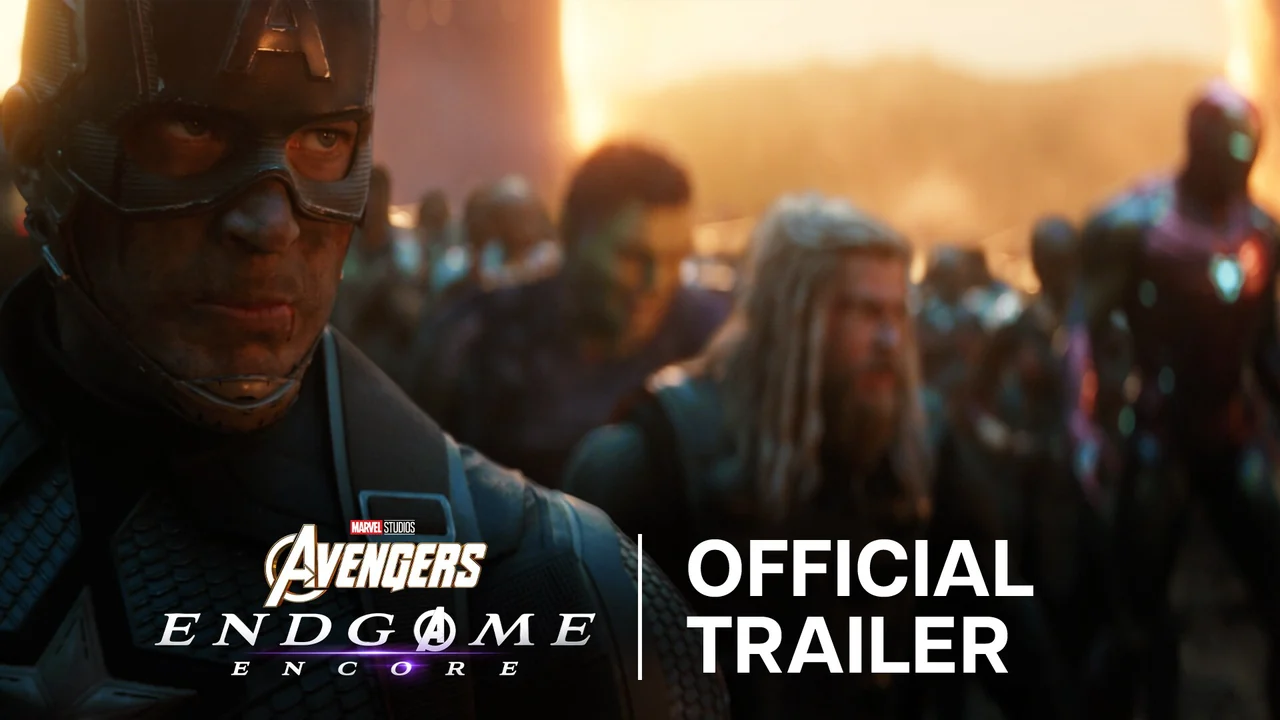 Avengers Endgame Encore em material oficial da Marvel Studios