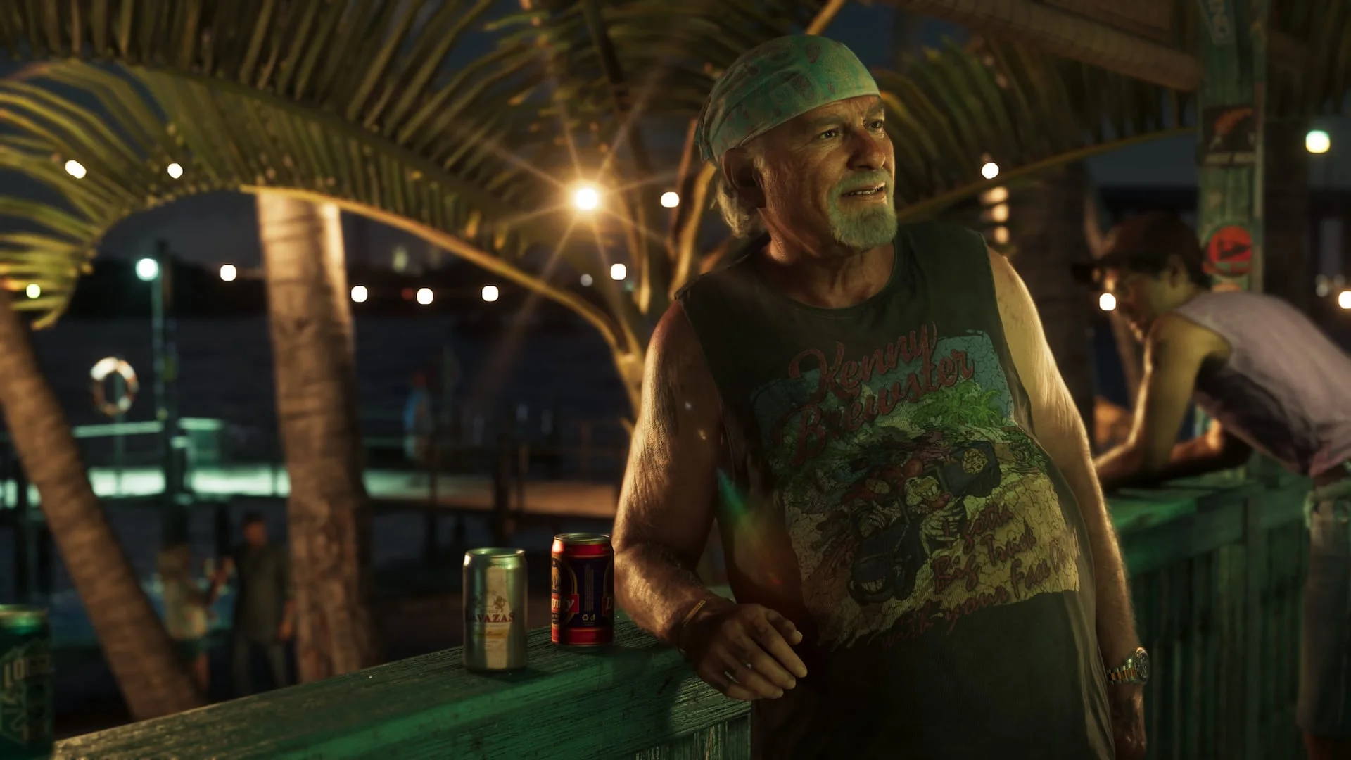 Brian Heder em GTA 6 em imagem oficial da Rockstar Games