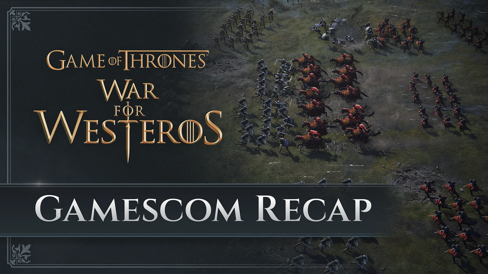 Batalha de estratégia em tempo real em Game of Thrones War for Westeros