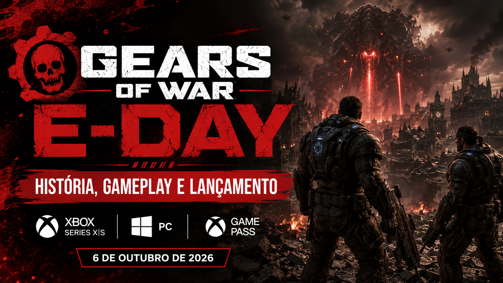 Gears of War: E-Day já está em acesso antecipado: lançamento, Game Pass, requisitos e gameplay