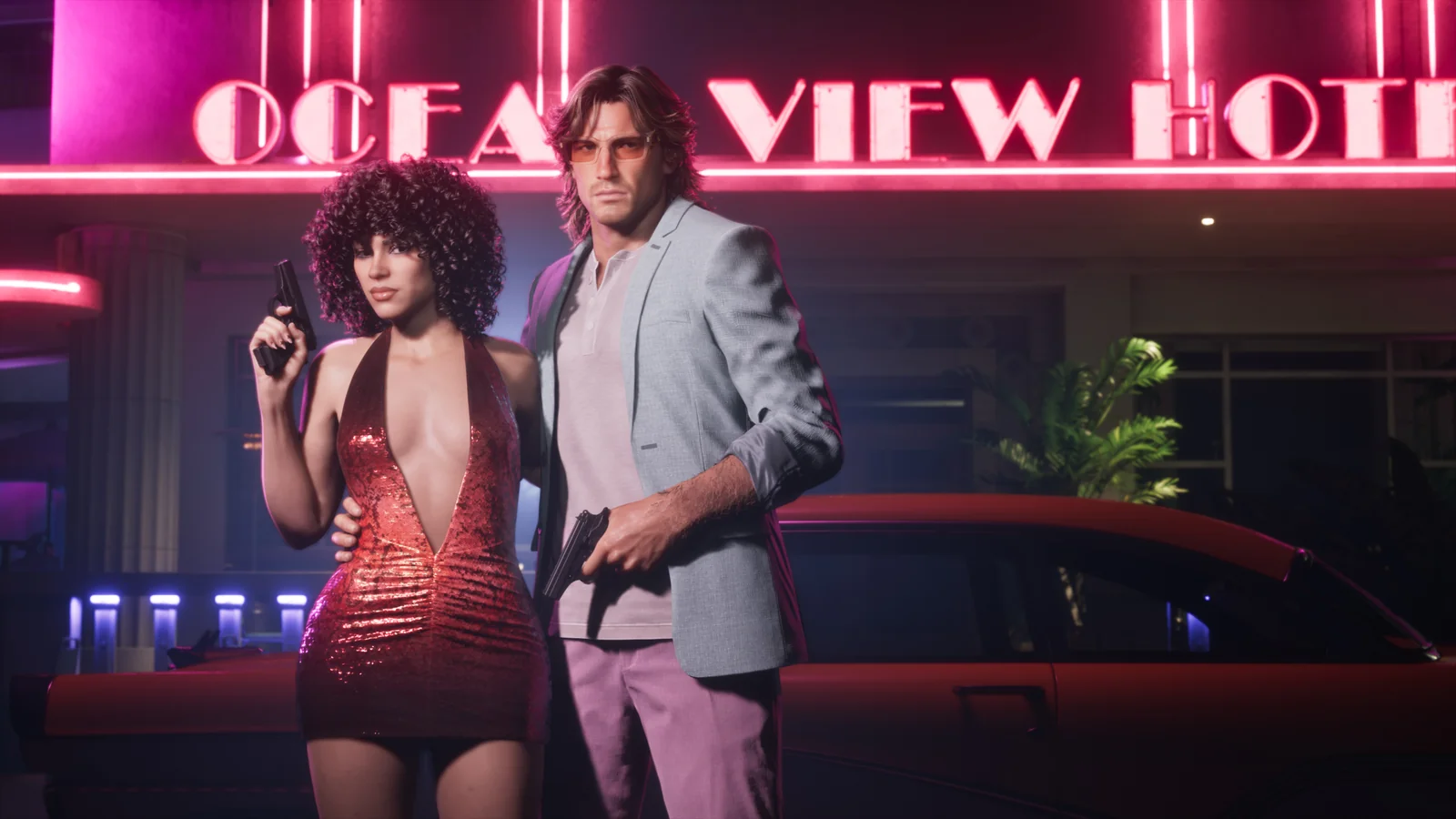Vice City em GTA 6 em imagem oficial divulgada pela Rockstar Games