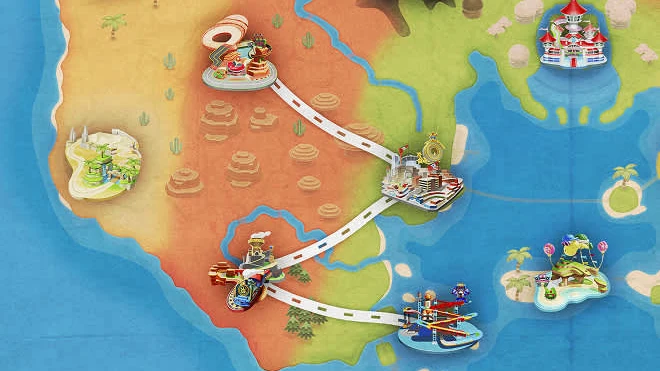 Corrida de Mario Kart World no Nintendo Switch 2