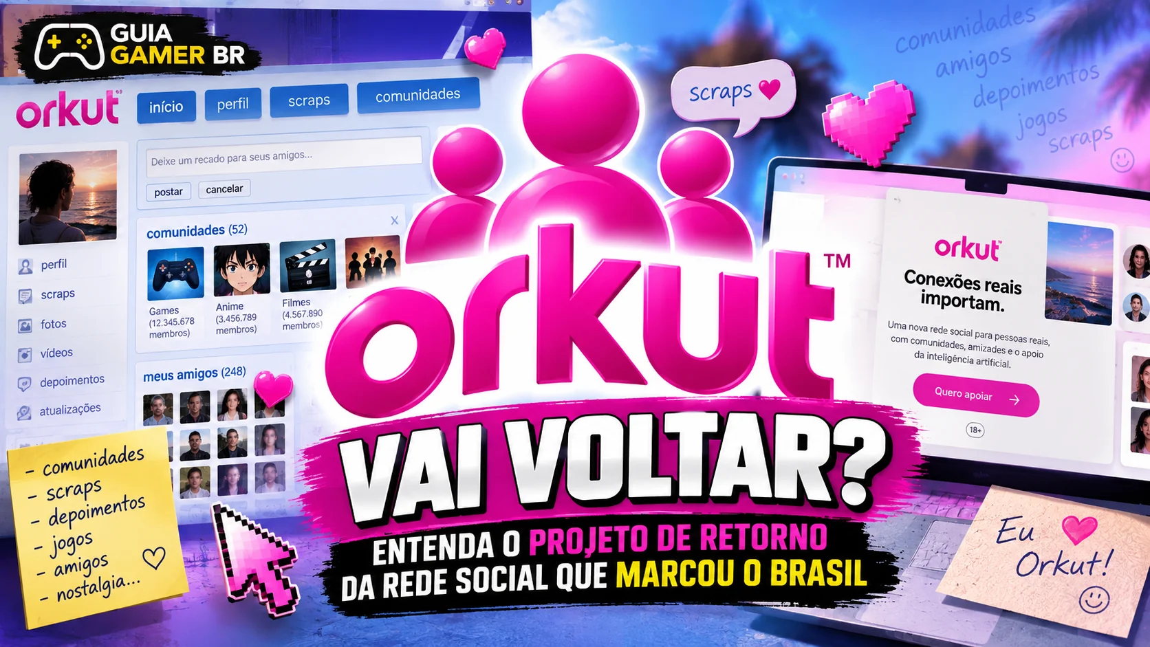 Orkut vai voltar? Entenda o projeto de retorno da rede social que marcou o Brasil