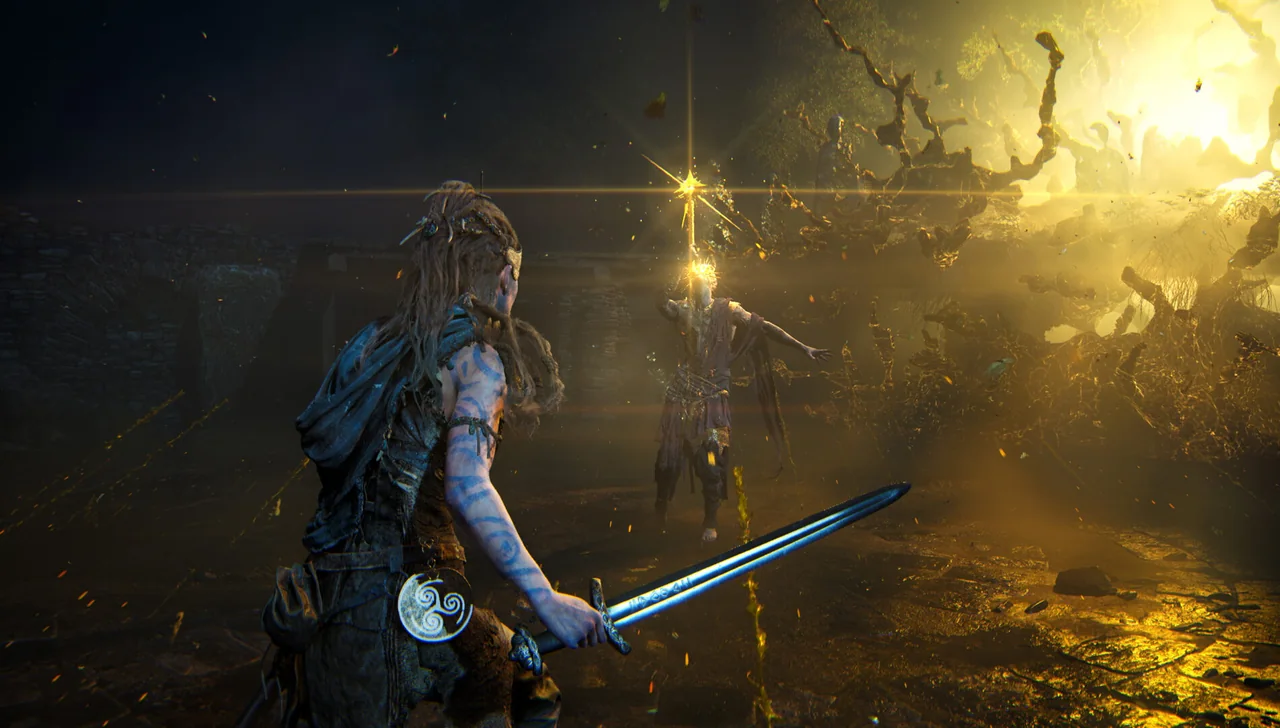 Senua em imagem oficial do novo projeto da Ninja Theory