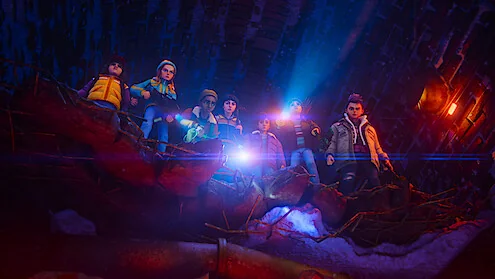 Cena oficial de Stranger Things Histórias de 85 em Hawkins