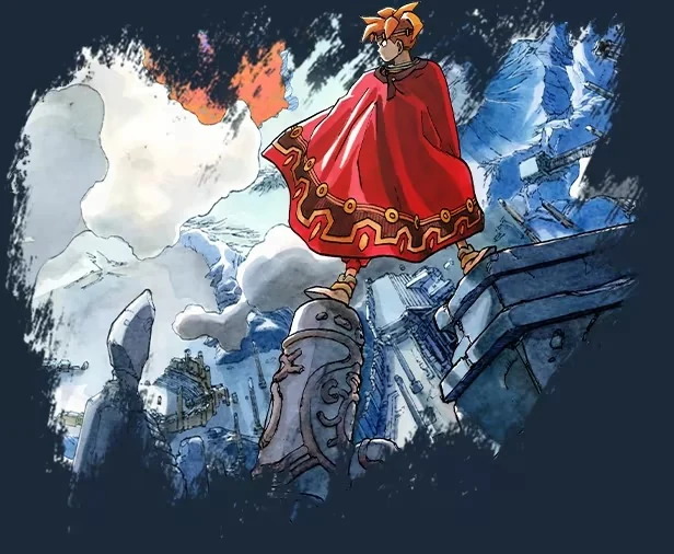 Arte oficial da nova versão de Terranigma