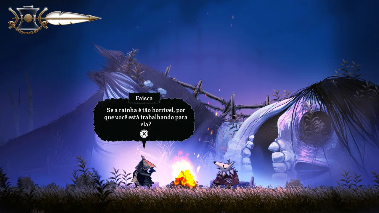 Gameplay de Well Dweller mostra Glimmer explorando o reino