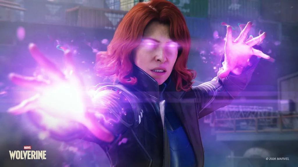 Jean Grey usando poderes telecinéticos em Marvel's Wolverine