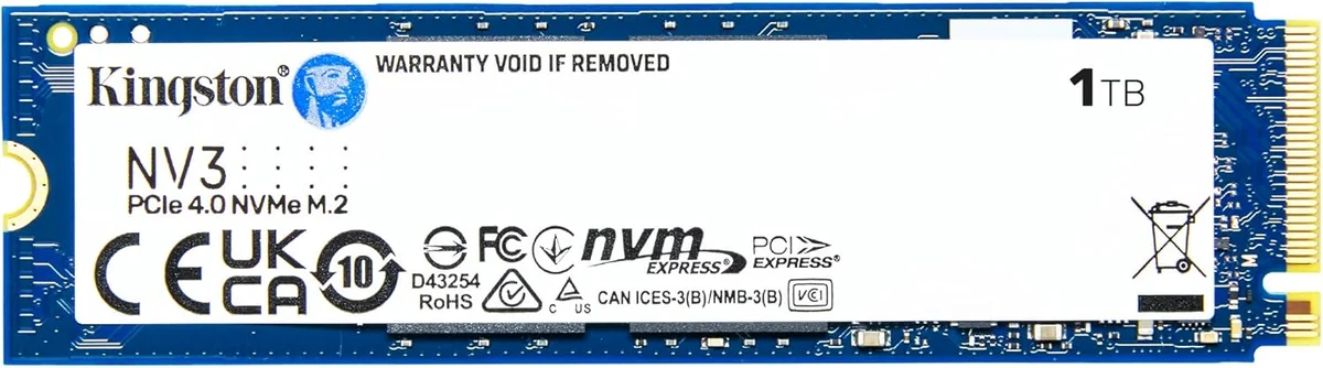Kingston NV3 1 TB NVMe M.2